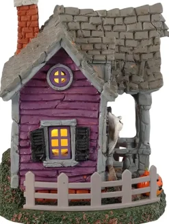 Lemax ghost cottage verlicht tafereel Spooky Town 2023