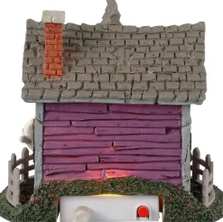 Lemax ghost cottage verlicht tafereel Spooky Town 2023