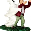 Lemax ghost grasps victim halloween figuur Spooky Town 2014