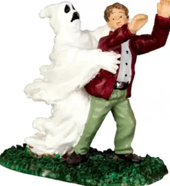 Lemax ghost grasps victim halloween figuur Spooky Town 2014