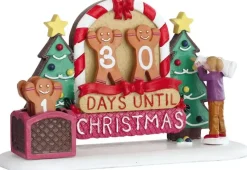 Lemax gingerbread countdown kerstdorp tafereel 2020