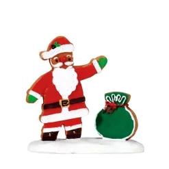 Lemax gingerbread santa kerstdorp figuur type 2 Sugar 'N' Spice 2017