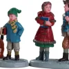 Lemax going to school s/2 kerstdorp figuur type 4 Caddington Village 2018