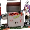 Lemax gory grillin verlichte accessoire Spooky Town 2015