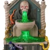 Lemax grime and slime spring verlicht tafereel Spooky Town 2024