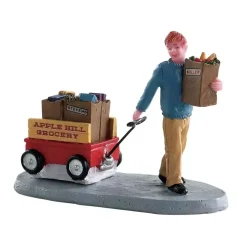 Lemax grocery delivery kerstdorp figuur type 2 2018