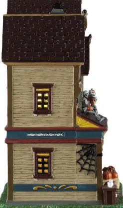 Lemax halloween at the wilsons verlicht huisje Spooky Town 2026