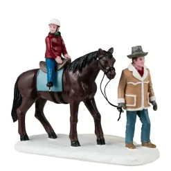 Lemax happy trails kerstdorp figuur type 4 Vail Village 2024