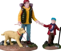 Lemax hiking buddies s/2 kerstdorp figuur type 3 Vail Village 2024