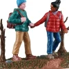 Lemax hiking couple kerstdorp figuur type 3 Vail Village 2025