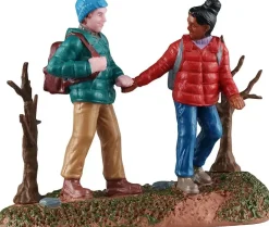 Lemax hiking couple kerstdorp figuur type 3 Vail Village 2025