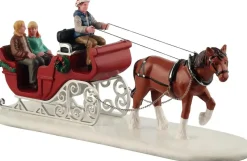 Lemax holiday sleigh ride kerstdorp tafereel 2026