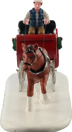 Lemax holiday sleigh ride kerstdorp tafereel 2026