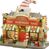 Lemax holly jolly hardware verlicht kersthuisje Santa's Wonderland 2025