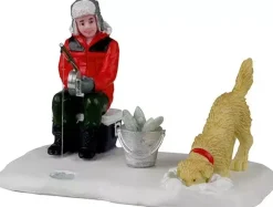 Lemax ice fishing buddies kerstdorp figuur type 3 Vail Village 2022