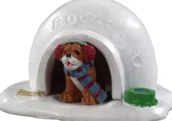 Lemax igloo doghouse kerstdorp accessoire Vail Village 2019