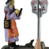 Lemax illegal broom parking halloween figuur Spooky Town 2024