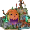 Lemax isle of creepy jacks huisje Spooky Town met rook effecten 2022