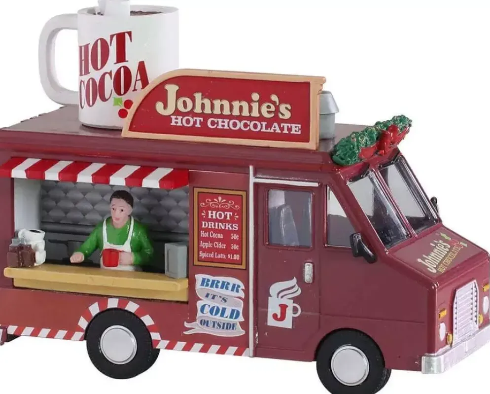 Lemax johnnie's hot chocolate kerstdorp tafereel 2021