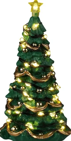 Lemax joyful christmas tree, clear light verlichte boom 2025
