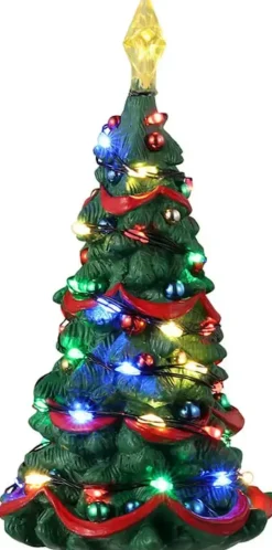 Lemax joyful christmas tree verlichte boom 2023