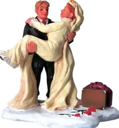 Lemax just married kerstdorp figuur type 2 Caddington Village 2004
