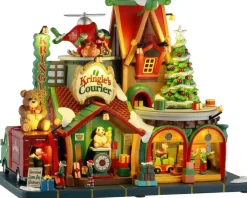 Lemax kringle's courier bewegend kersthuisje Santa's Wonderland 2025