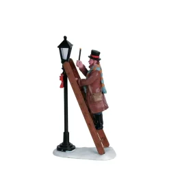 Lemax lamplighter kerstdorp figuur type 3 Caddington Village 2006