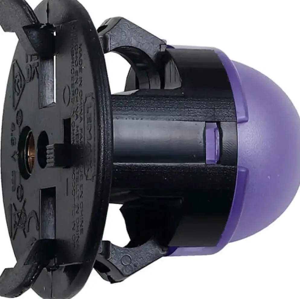 Lemax led bulb moonlander, purple verlichte accessoire Spooky Town 2024