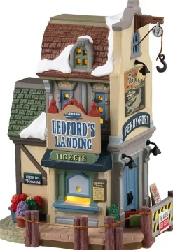 Lemax ledford's landing verlicht kersthuisje Plymouth Corners 2023