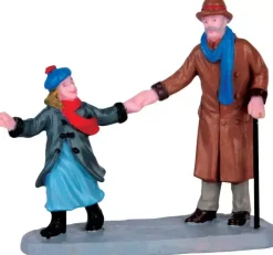 Lemax let's go grandpa! kerstdorp figuur type 2 2016