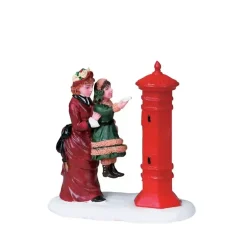 Lemax letter to santa kerstdorp figuur type 2 Caddington Village 2008