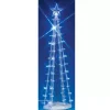 Lemax lighted silhouette tree blue verlichte boom 2007