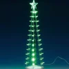 Lemax lighted silhouette tree green verlichte boom 2018