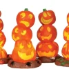 Lemax light up pumpkin stack s/4 verlichte accessoire Spooky Town 2013
