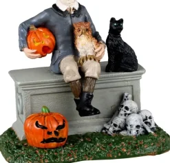 Lemax lost his head halloween figuur Spooky Town 2023
