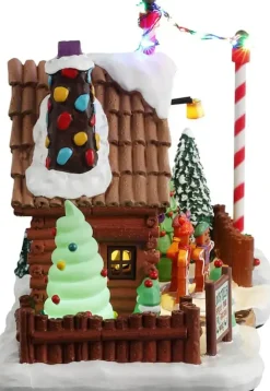 Lemax lou's tree farm verlicht kersthuisje Sugar 'N' Spice 2023