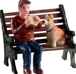 Lemax lunchbreak buddy kerstdorp figuur type 2 2020