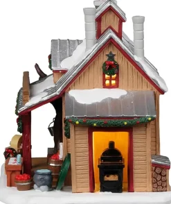 Lemax maple roads sugar shack verlicht kersthuisje Vail Village 2022