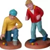 Lemax marbles champ s/4 kerstdorp figuur type 4 Caddington Village 2022