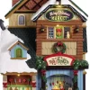 Lemax merry christmas market verlichte facade 2019