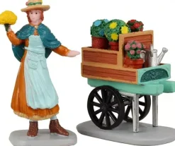 Lemax merry's garden cart s/2 kerstdorp figuur type 4 Caddington Village 2022
