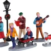 Lemax merry songs s/6 kerstdorp figuur type 6 2020