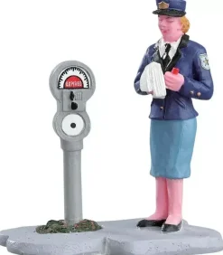 Lemax meter maid kerstdorp figuur type 2 Caddington Village 2017