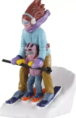 Lemax mommy & me ski kerstdorp figuur type 2 Vail Village 2020