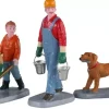 Lemax morning chores s/4 kerstdorp figuur type 5 2020