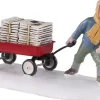 Lemax morning news kerstdorp figuur type 3 Caddington Village 2020