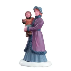 Lemax morning stroll kerstdorp figuur type 2 Caddington Village 2017