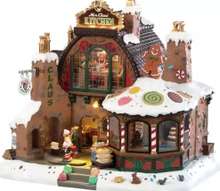 Lemax mrs. claus' kitchen bewegend kersthuisje Santa's Wonderland 2018