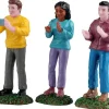 Lemax music festival fans kerstdorp figuur type 3 2025
